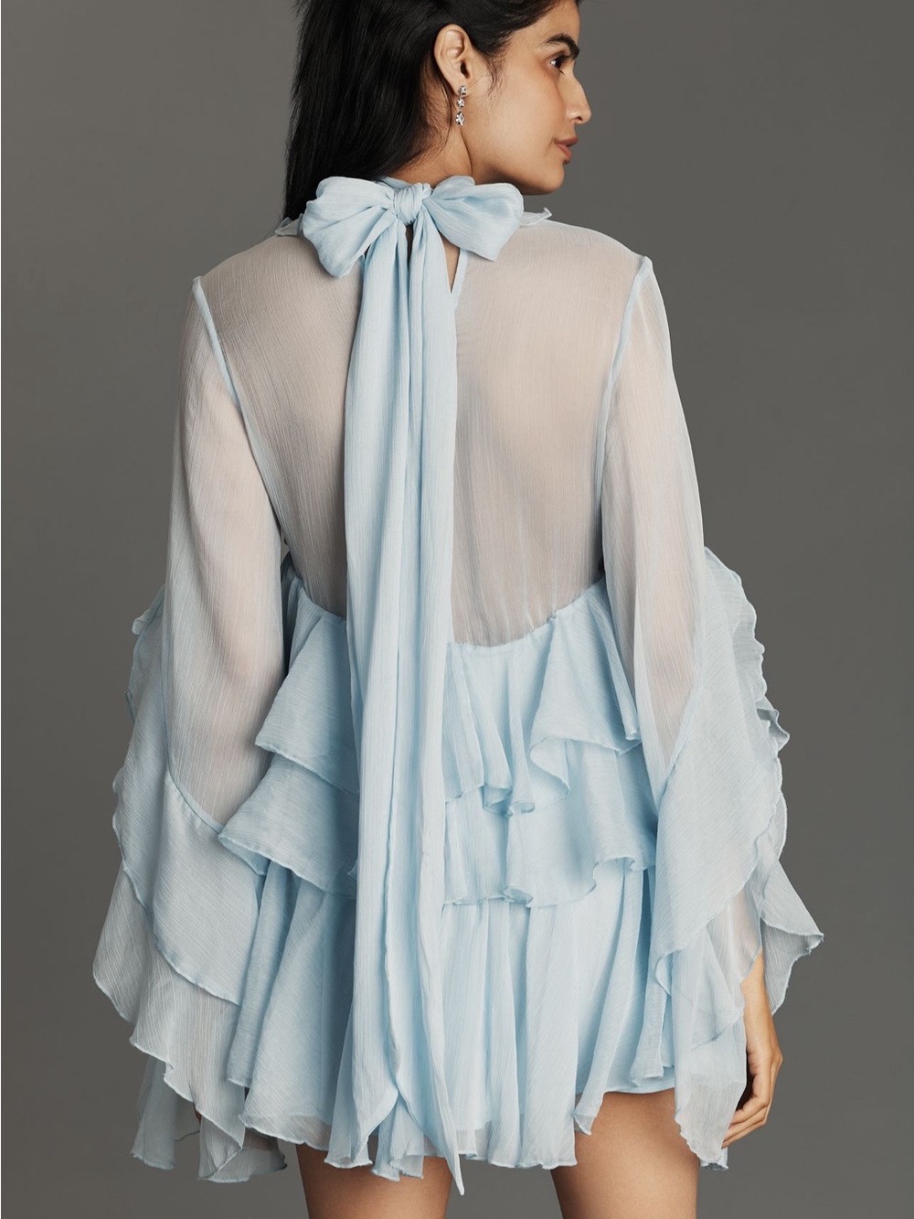 Bardot Anyssa Ruffle Mini sz 8 - Picture 5 of 12